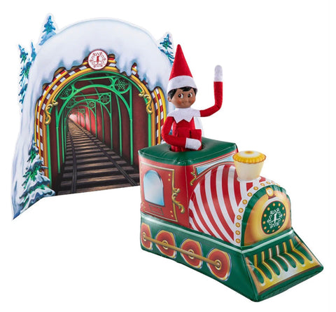 Scout Elves at Play® Peppermint Train Ride