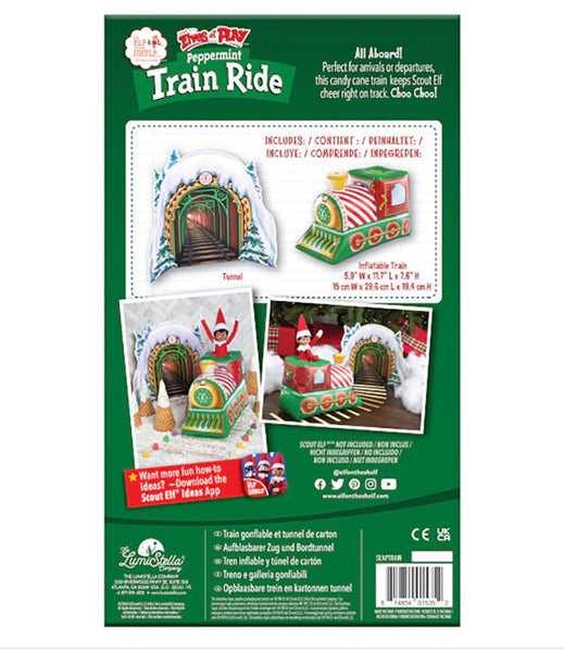 Scout Elves at Play® Peppermint Train Ride