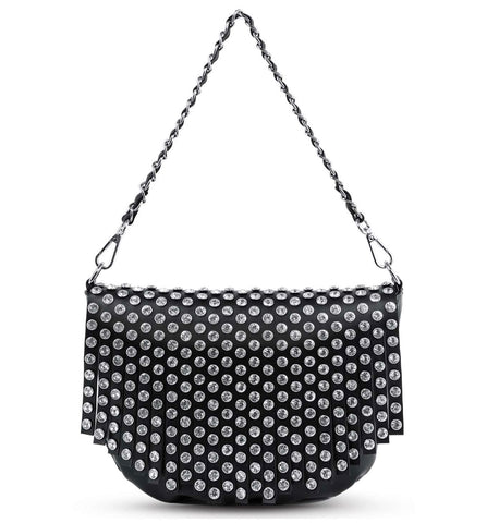Black fringe Rhinestone Shoulder Bag