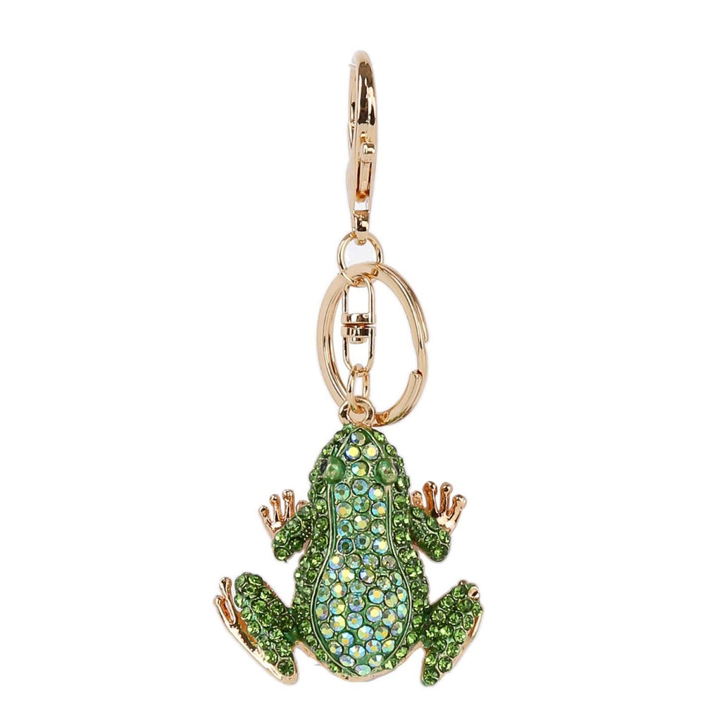 Frog Rhinestone Purse Charm keychain