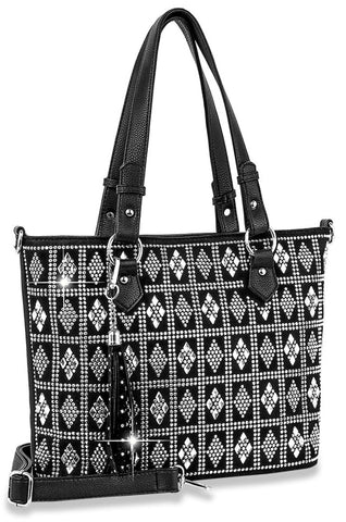 Black Diamond Tote handbag