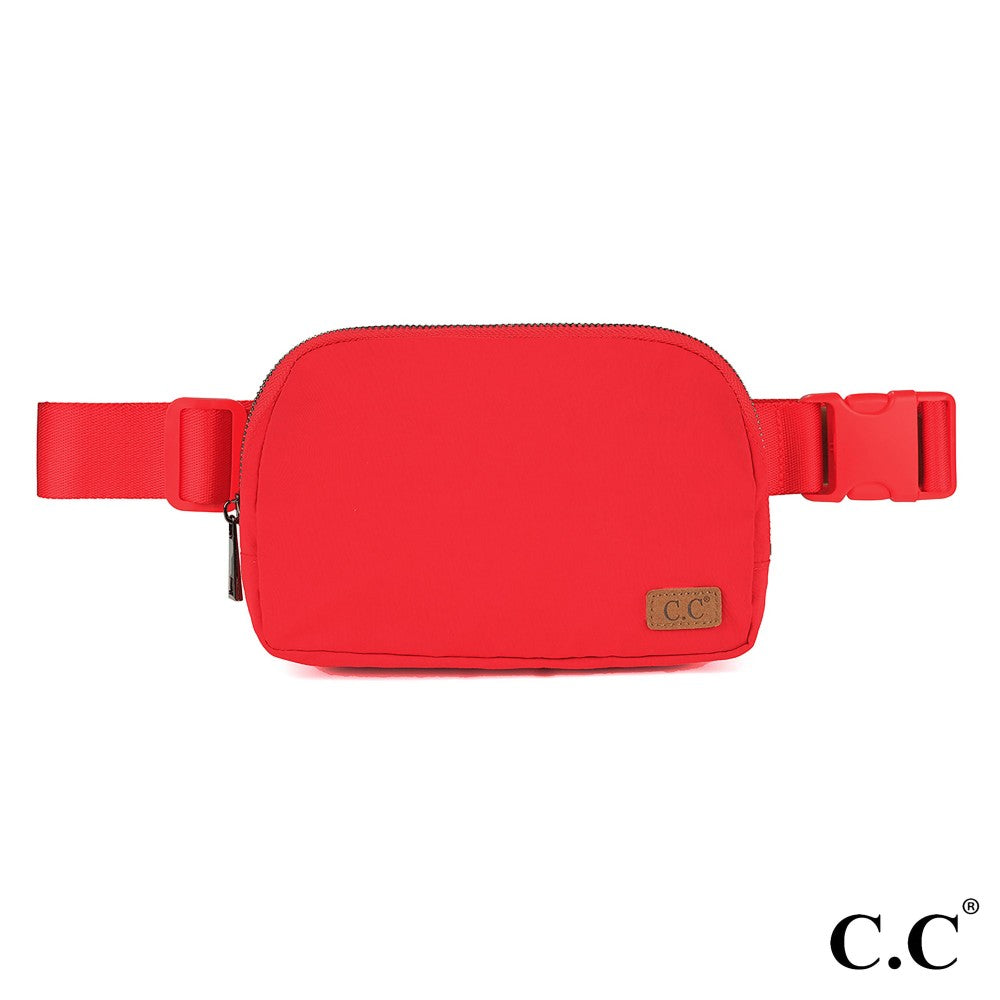 Red CC Sling Bag crossbody