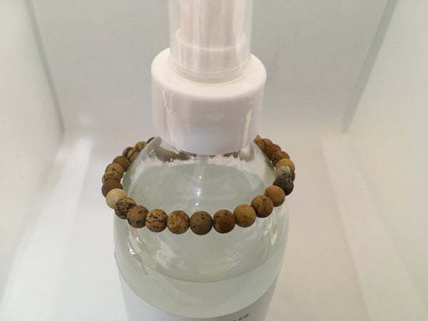 Tan jasper natural stone bracelet