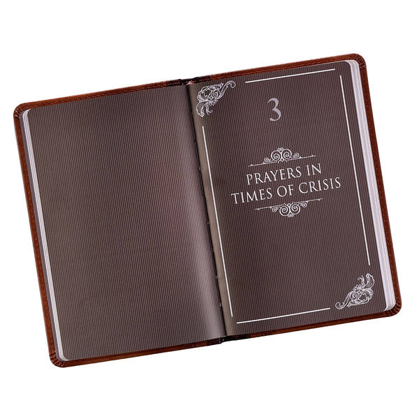 A Book of Prayers Faux Leather Book