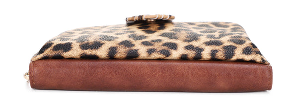Leopard Crossbody Wallet