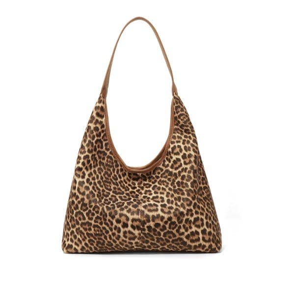 Leopard Gina Hobo Shoulder Bag