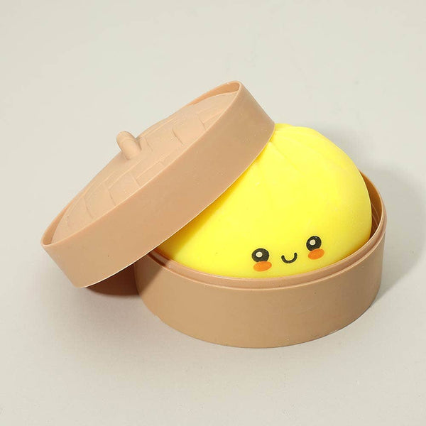 Rainbow Squishy Bun Mystery Dumpling Stress Relief Squeeze Toy