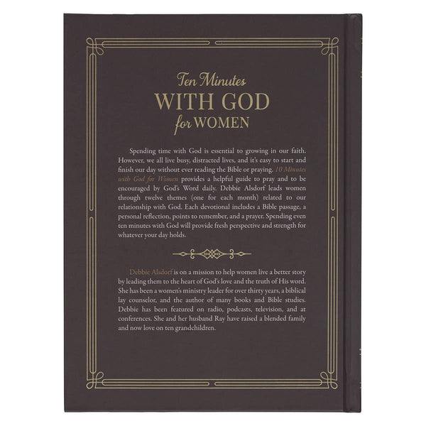 Devotional 10 Minutes with God for Women Hardcover