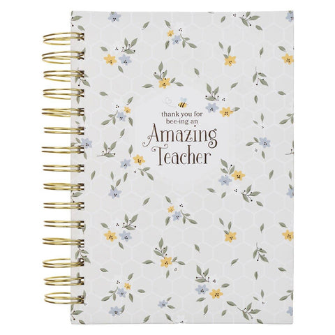 Amazing Teacher Spiral notebook