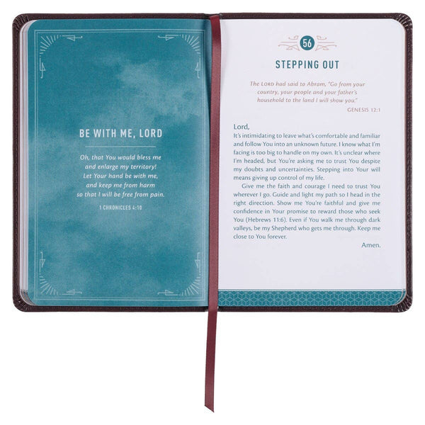 101 Prayers for Men Faux Leather Book