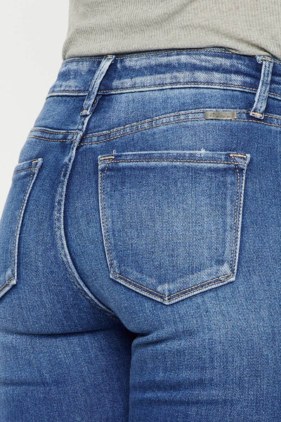 Ankle Skinny Cuff Jeans