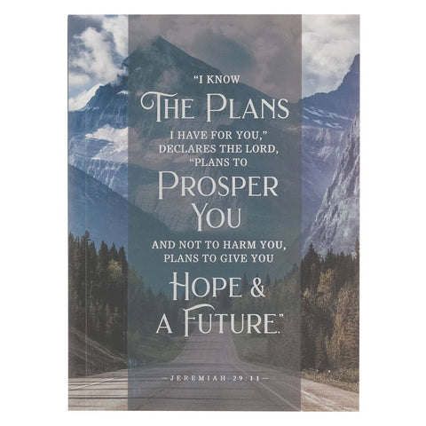 I Know the Plans I Have For You Jer 29:11 Notebook