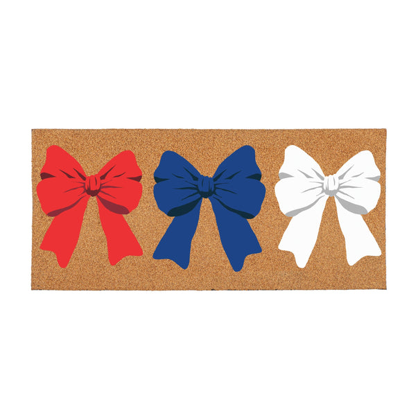 American Classic Red White & Bow Sassafras Insert Mat