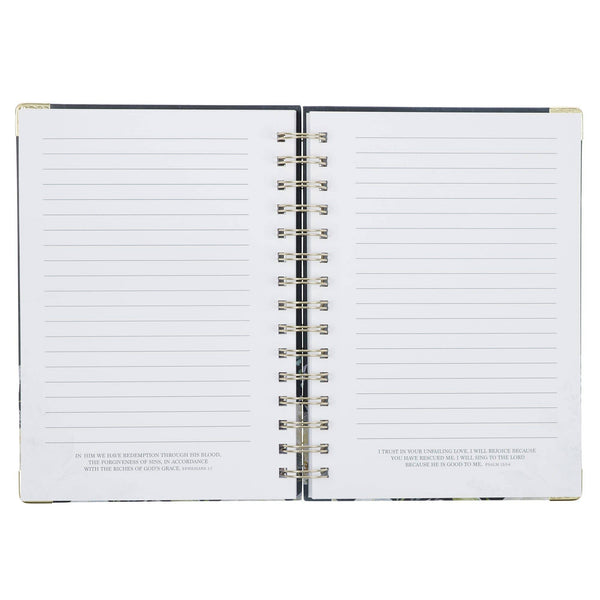 Journal Blue Floral Strength & Dignity Prov. 31:25