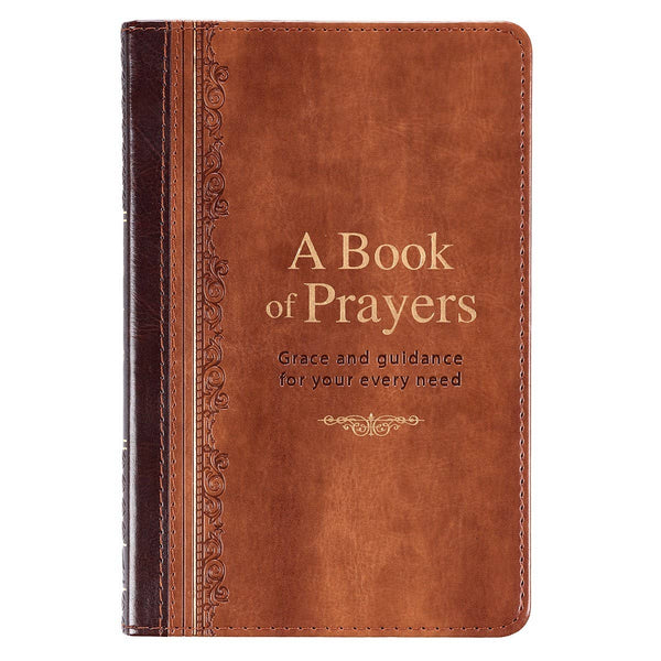 A Book of Prayers Faux Leather Book