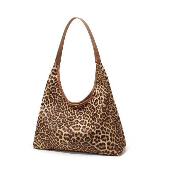 Leopard Gina Hobo Shoulder Bag