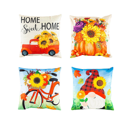 Sunflower Interchangeable Pillow Cover