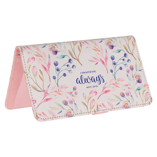 I Am With You Always Checkbook Wallet