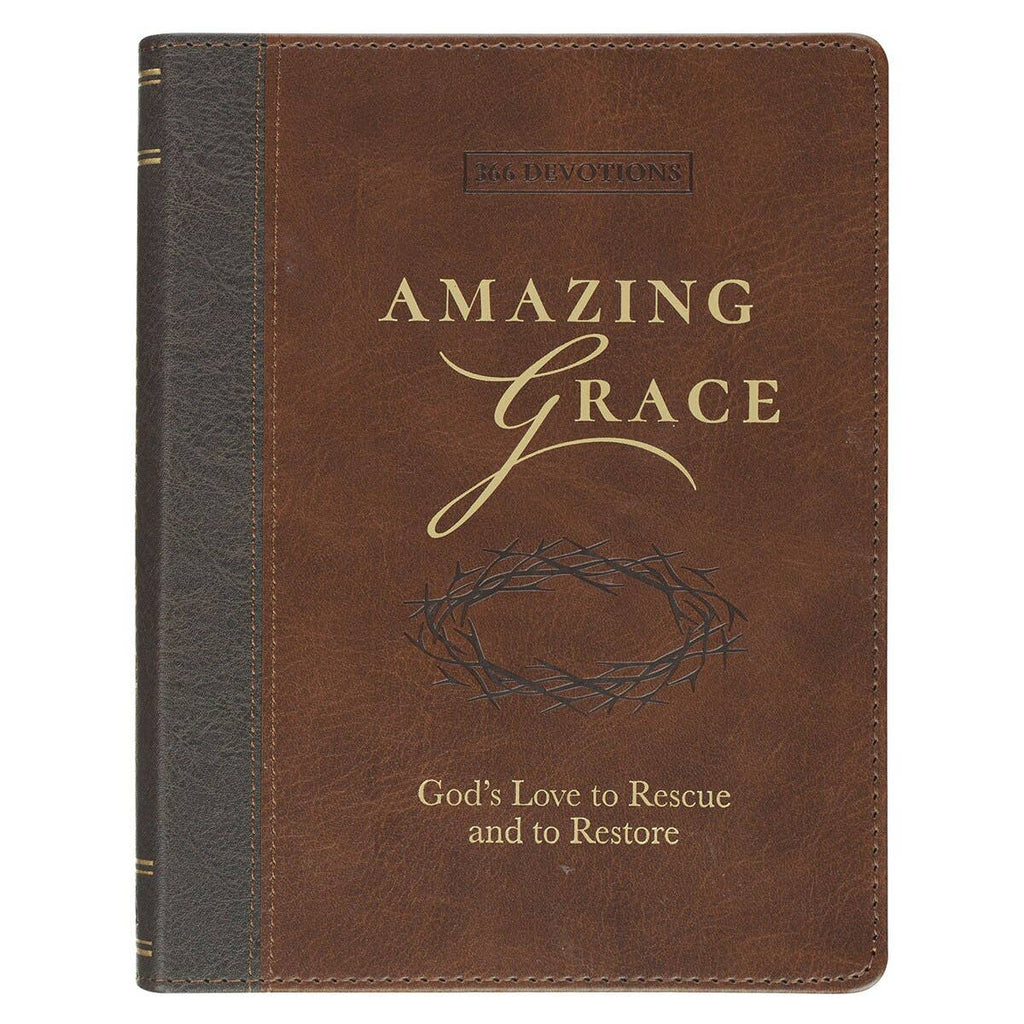 Amazing Grace Faux Leather devtional