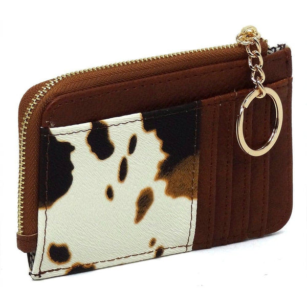 Faux Leather Card Holder Wallet