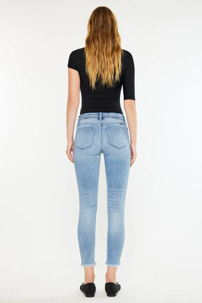 Kan Can raw hem Jean