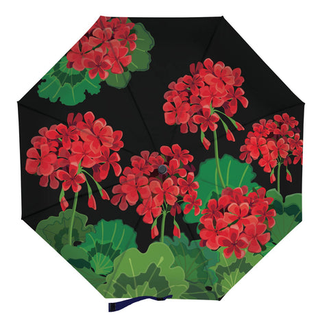 Geranium Welcome Compact Manual Umbrella