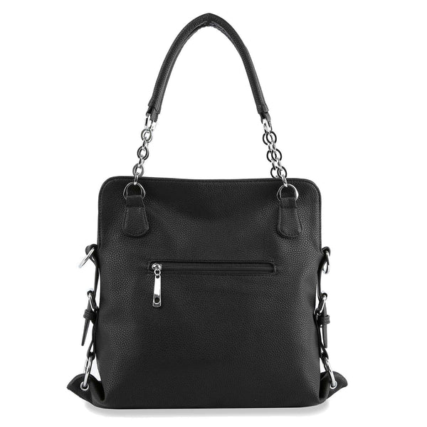 Black Dazzling Rhinestone Fashion Handbag