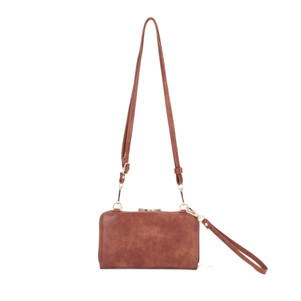 Leopard Crossbody Wallet