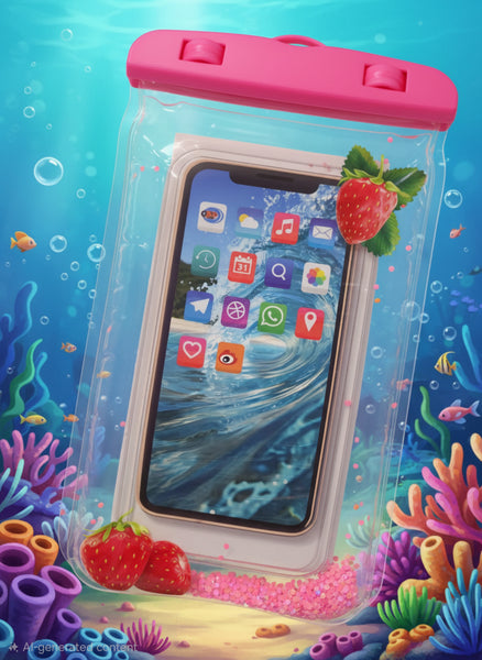 Floating Glitter Waterproof Phone Pouch