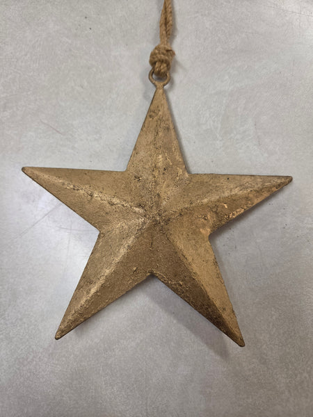 Iron metal Star Ornament