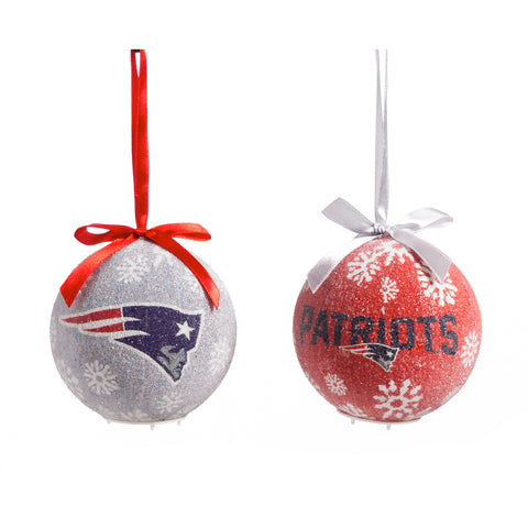 New England Patriots LED Ornament 6 pack