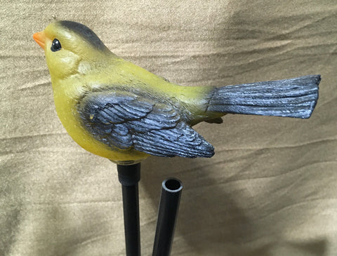 Robin Solar night garden stake