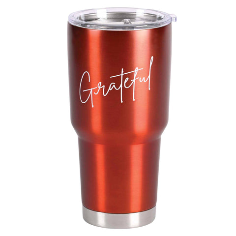 Red Grateful 30 oz Tumbler
