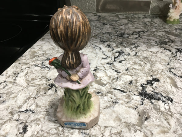 1991 Moppets Fran Mar brown hair girl figurine