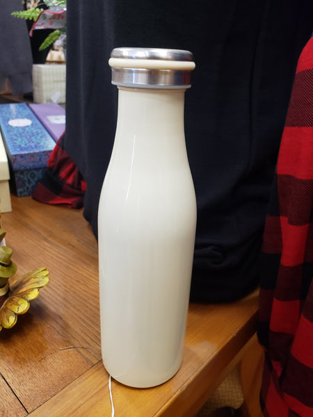 Ivory stainless steel 17 oz Insulated bottle