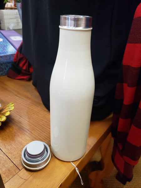Ivory stainless steel 17 oz Insulated bottle