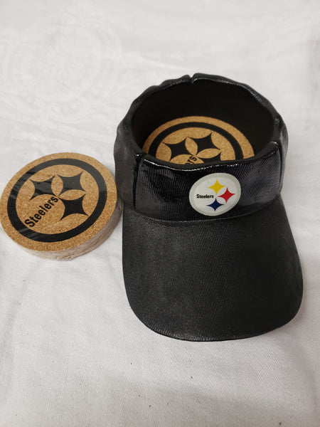 Pittsburg Steelers cap coaster