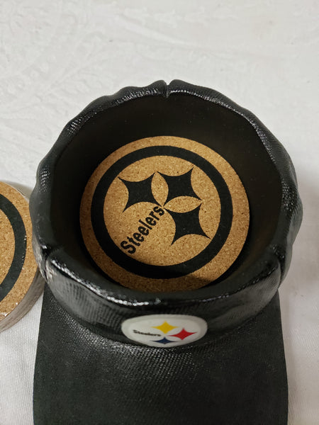 Pittsburg Steelers cap coaster