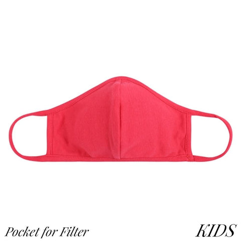 Coral KIDS T-Shirt Cloth Face Mask