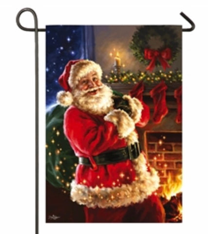 Night before Christmas garden flag