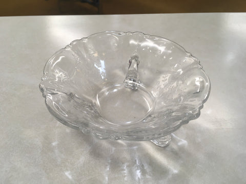 Queen Ann Orchid Halsey Mint Dish Vintage