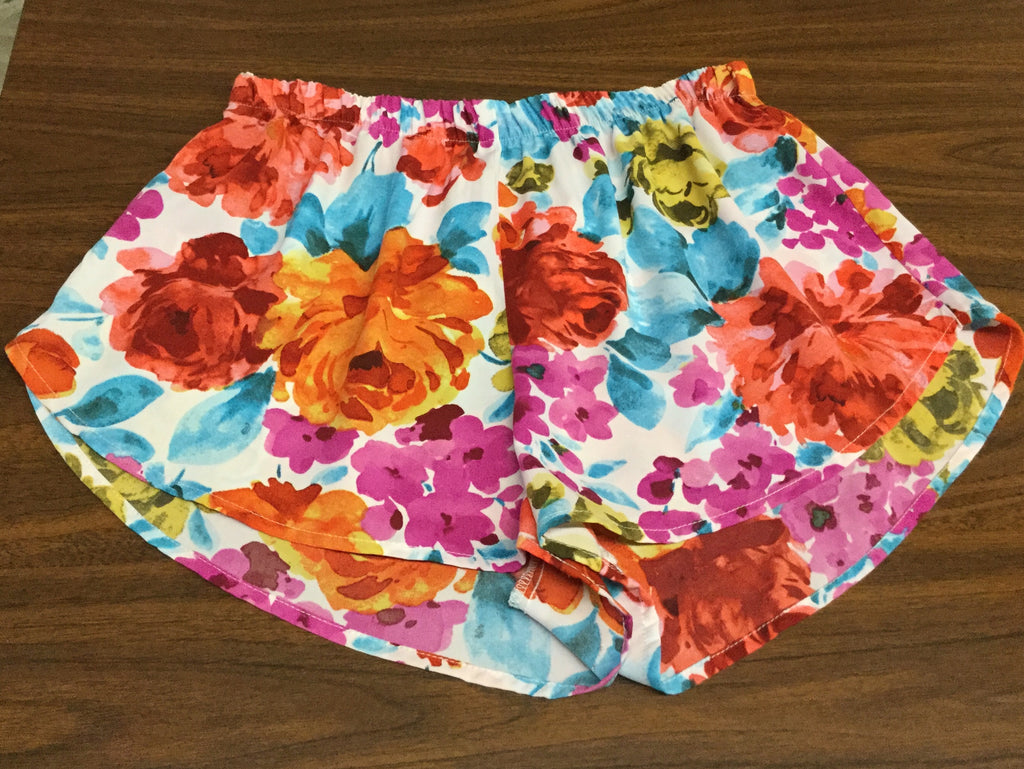 Bright Flowery shorts