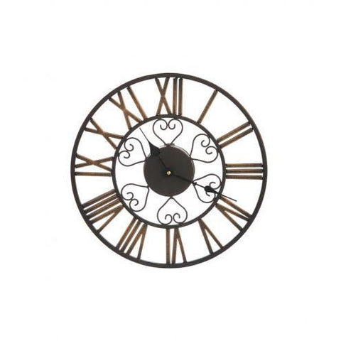 Copper Indoor Outdoor Clock