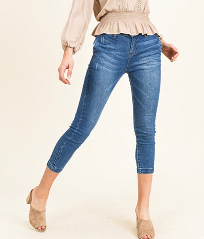 Current Air Denim Crop Jean