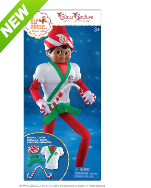 CLAUS COUTURE COLLECTION KARATE KICKS SET Elf on the Shelf