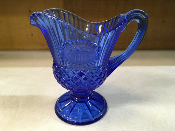 Avon Mount Vernon Cobalt Blue Creamer Pitcher