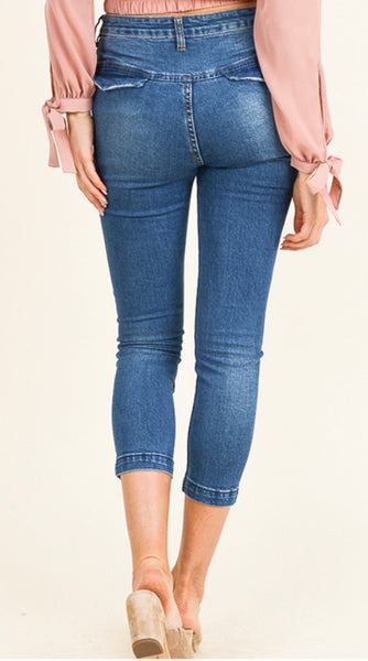 Current Air Denim Crop Jean