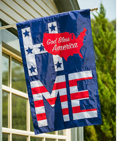 God Bless America Estate Outdoor Flag