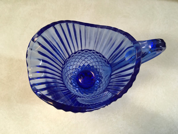 Avon Mount Vernon Cobalt Blue Creamer Pitcher
