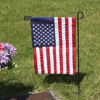 Short Garden Flag pole stand